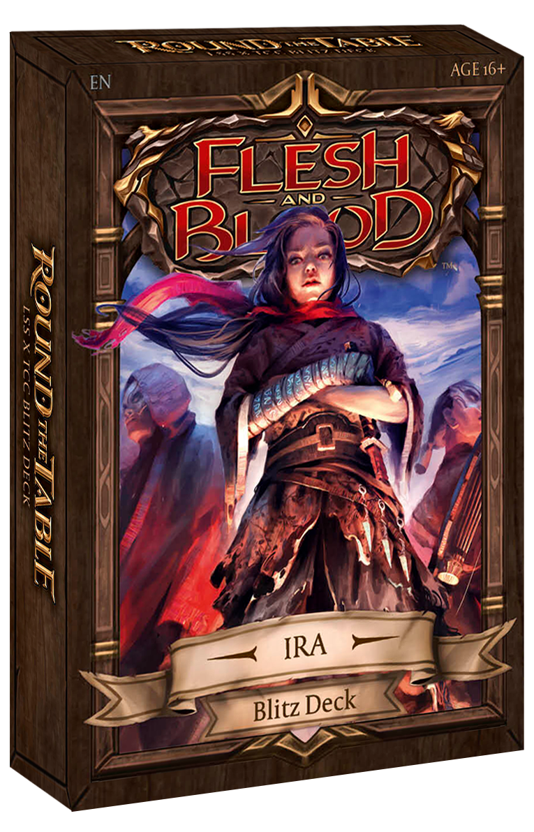 Ira, Crimson Haze - Round The Table Blitz Deck (Flesh and Blood) –  MinMaxGames