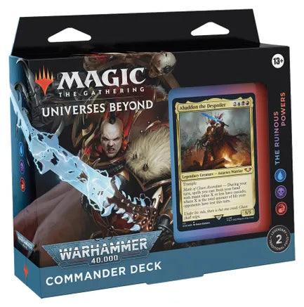 The Ruinous Powers Commander Deck - Universes Beyond: Warhammer 40,000 (Magic: The Gathering)