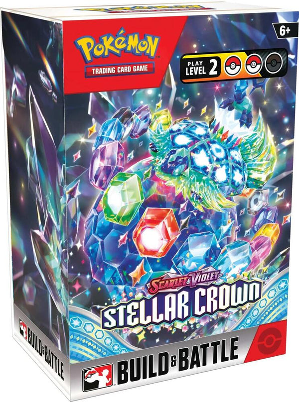 Pokemon Scarlet & Violet 7 Stellar Crown Build and Battle box