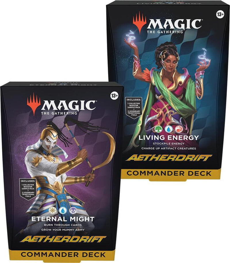 Aetherdrift Commander Deck Bundle (2 decks) (Magic: The Gathering)