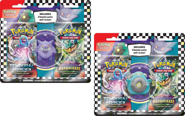 Pokemon Back to school Eraser 2 pack