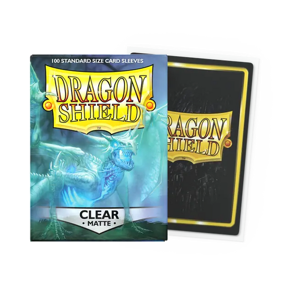 Matte Card Sleeves - Clear (Dragon Shield)