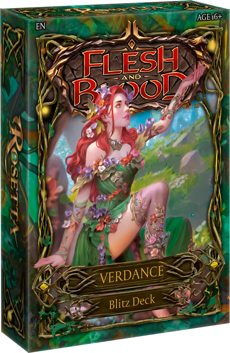 Blitz Deck VERDANCE - Rosetta (Flesh and Blood)