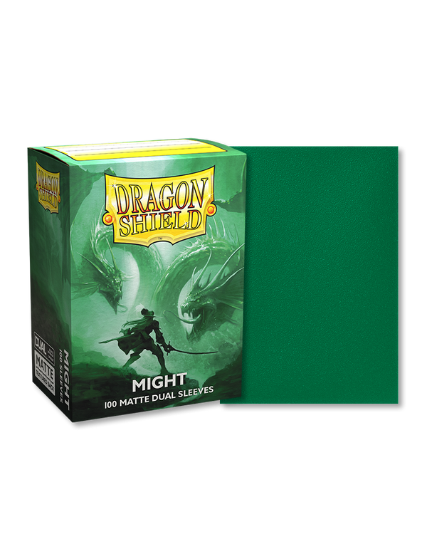 Might - Dual Matte Card Sleeves (Dragon Shield)