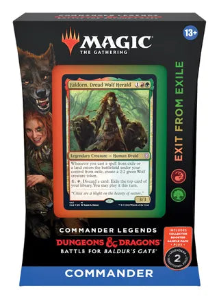 Exit from Exile Commander Deck - Commander Legends: Battle for Baldur's Gate (Magic: The Gathering)