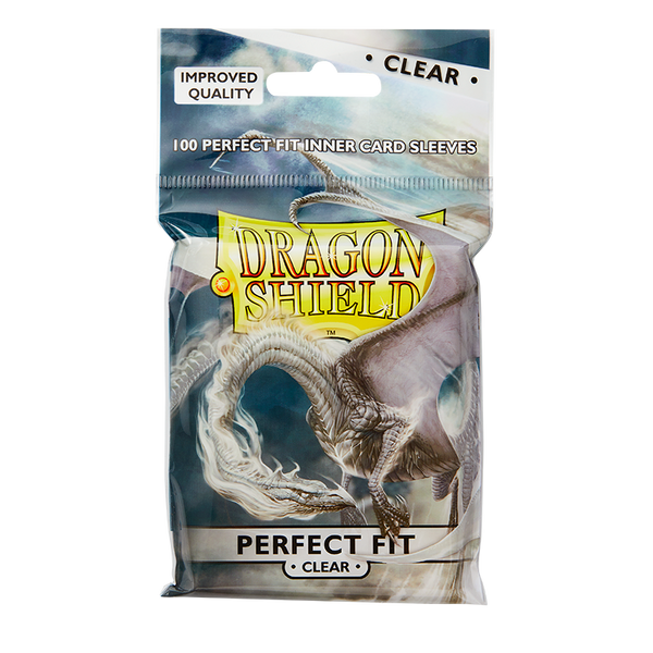 Dragon Shield - Sealable Perfect Fit Sleeves: Smoke (100ct